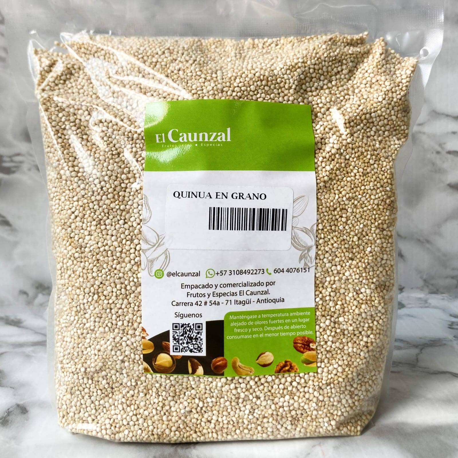 QUINUA EN GRANO FRUTOS Y ESPECIAS EL CAUNZAL QUINUA EN GRANO FRUTOS Y ESPECIAS EL CAUNZAL El Caunzal - Frutos Secos y Especias de Calidad