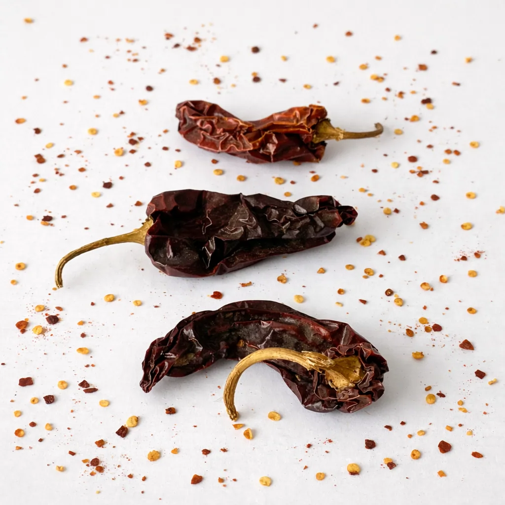 chile seco guajillo-Elcaunzal chile seco guajillo Elcaunzal El Caunzal - Frutos Secos y Especias de Calidad