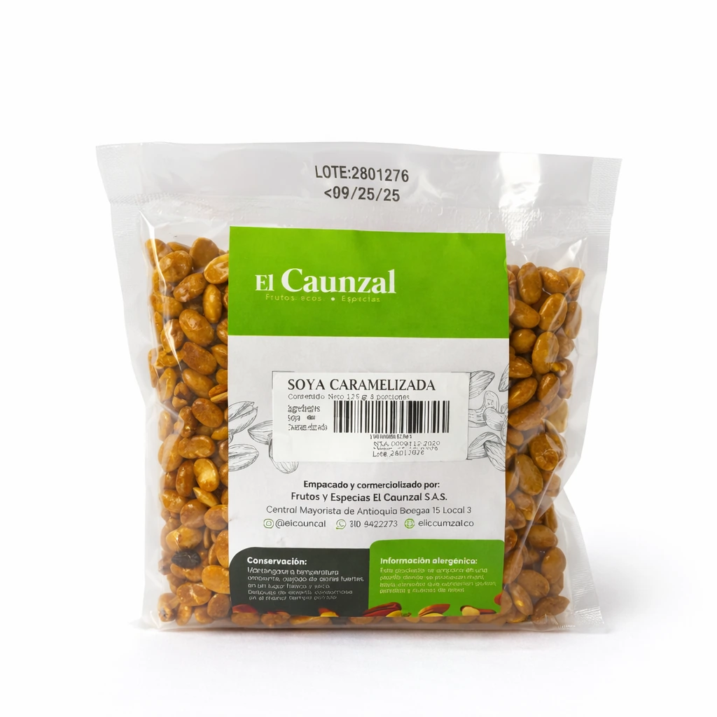 Soya Caramelizada - 125 Gr El Caunzal