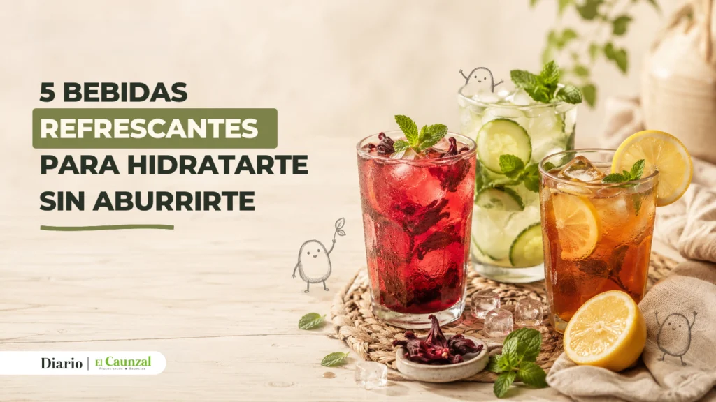 5 bebidas refrescantes para hidratarte sin aburrirte 4 El Caunzal - Frutos Secos y Especias de Calidad bebidas refrescantes - portada del artículo de El Caunzal